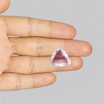 Brazillian Rose Quartz Large Faceted Fine Gemstone