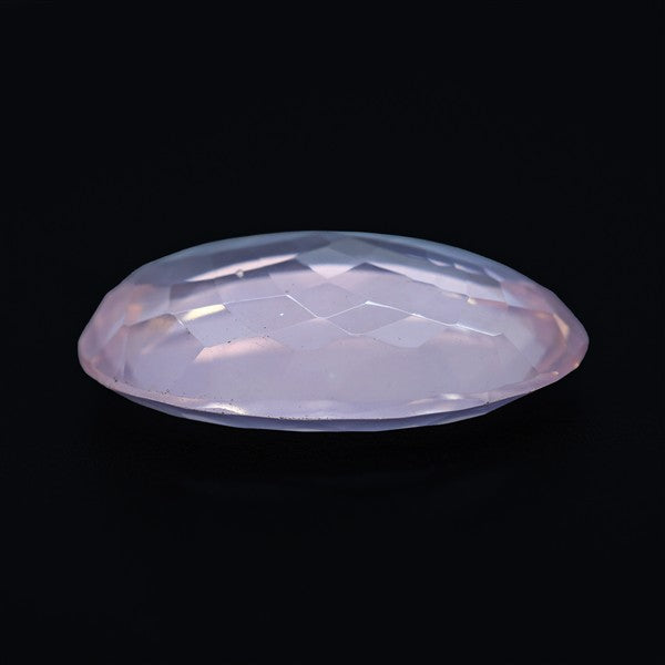 Brazillian Rose Quartz Large Faceted Fine Gemstone