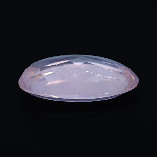 Brazillian Rose Quartz Large Faceted Fine Gemstone