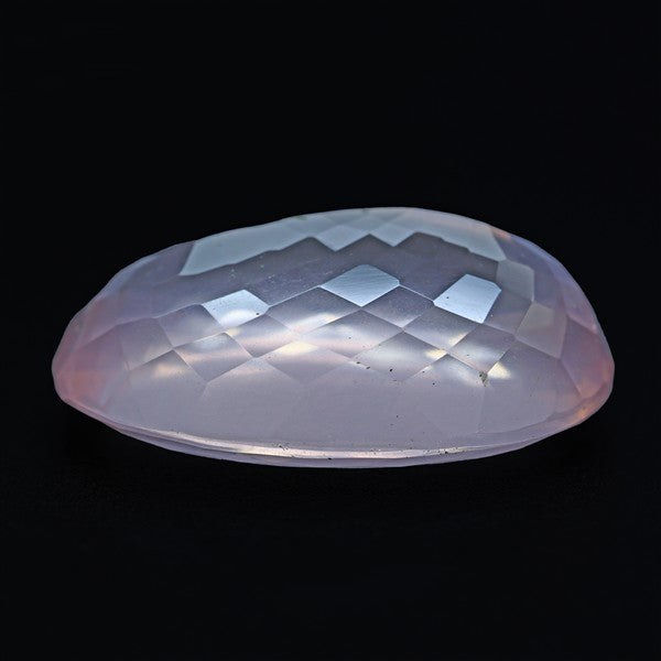 Brazillian Rose Quartz Large Faceted Fine Gemstone
