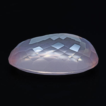 Brazillian Rose Quartz Large Faceted Fine Gemstone