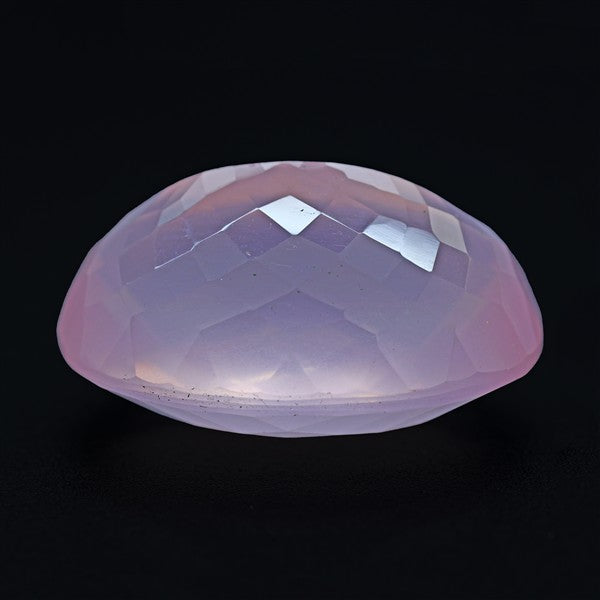 Brazillian Rose Quartz Checker Cut Faceted Fine Gemstone