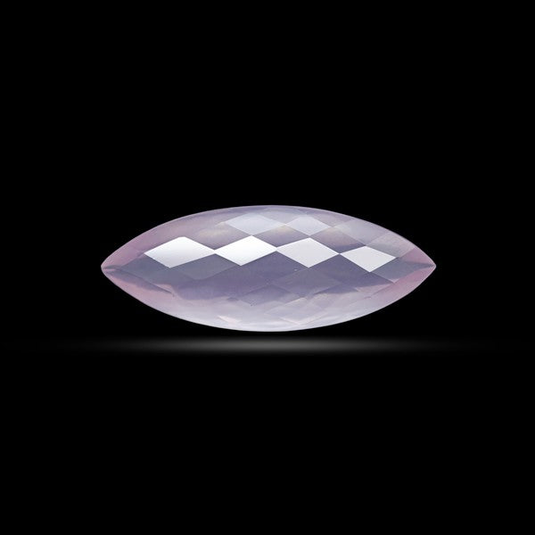 Brazillian Rose Quartz Checker Cut Faceted Fine Gemstone