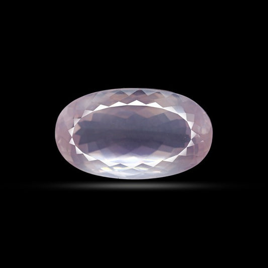 Brazillian Rose Quartz Large Faceted Fine Gemstone