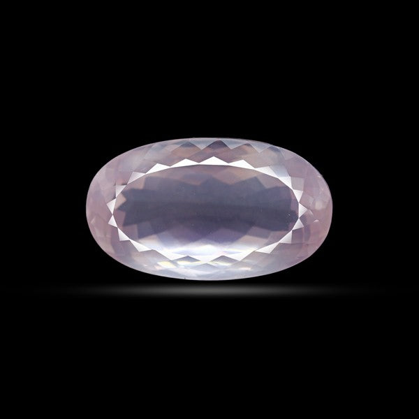 Brazillian Rose Quartz Large Faceted Fine Gemstone