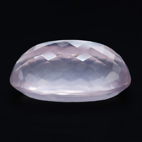 Brazillian Rose Quartz Large Faceted Fine Gemstone
