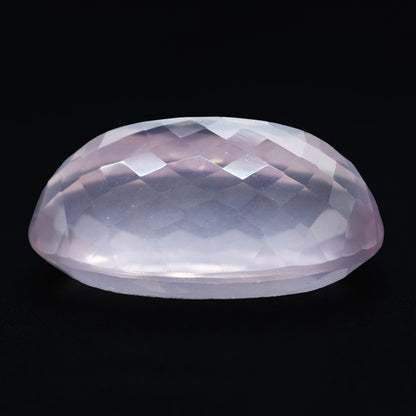 Brazillian Rose Quartz Large Faceted Fine Gemstone