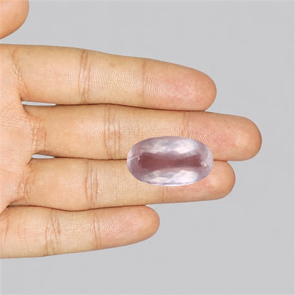 Brazillian Rose Quartz Large Faceted Fine Gemstone