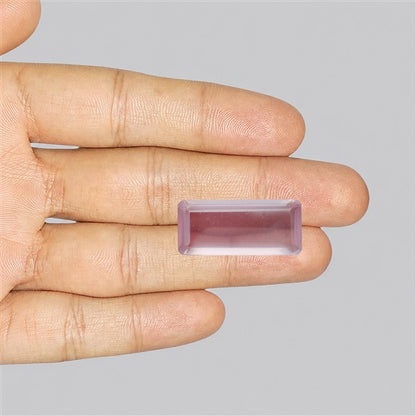 Brazillian Rose Quartz Large Faceted Fine Gemstone