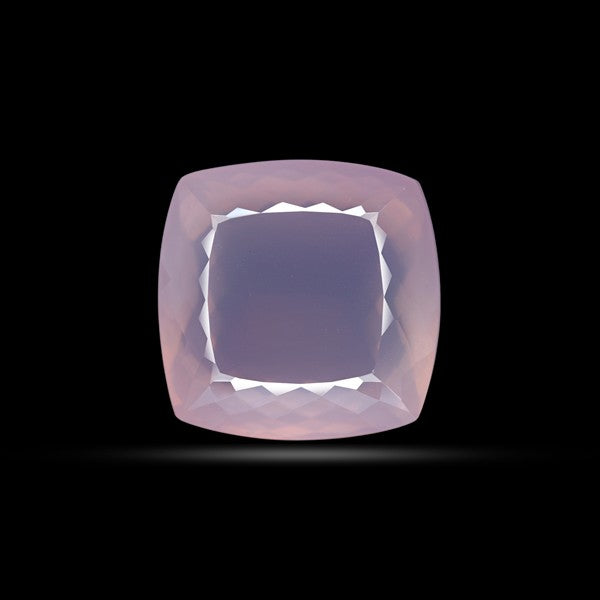 Brazillian Rose Quartz Large Faceted Fine Gemstone