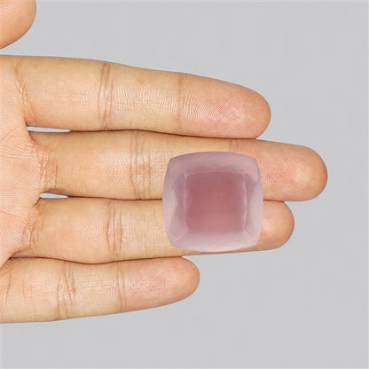 Brazillian Rose Quartz Large Faceted Fine Gemstone