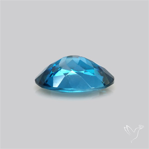 AAA London Blue Topaz Faceted Fine Gemstone