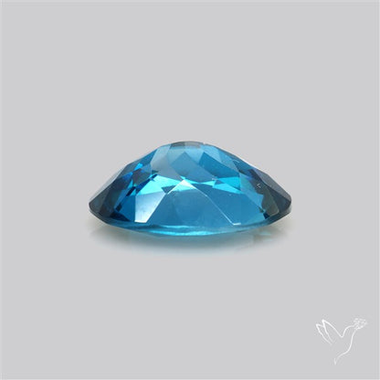 AAA London Blue Topaz Faceted Fine Gemstone