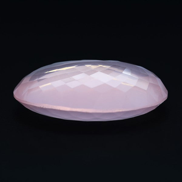 Brazillian Rose Quartz Large Faceted Fine Gemstone