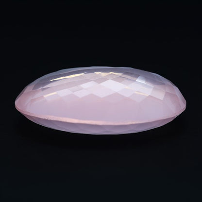Brazillian Rose Quartz Large Faceted Fine Gemstone