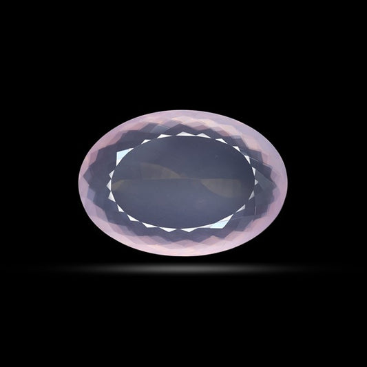 Brazillian Rose Quartz Large Faceted Fine Gemstone