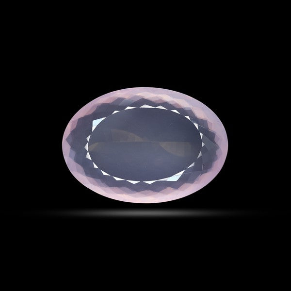 Brazillian Rose Quartz Large Faceted Fine Gemstone