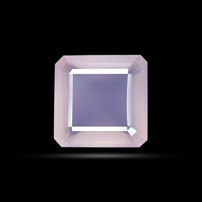 Brazillian Rose Quartz Large Faceted Fine Gemstone