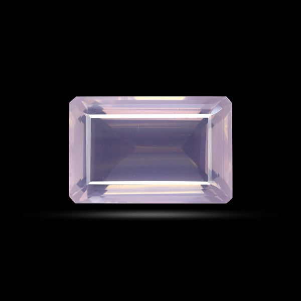 Brazillian Rose Quartz Large Faceted Fine Gemstone