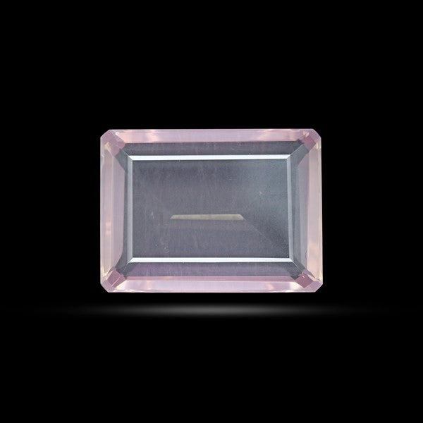 Brazillian Rose Quartz Large Faceted Fine Gemstone