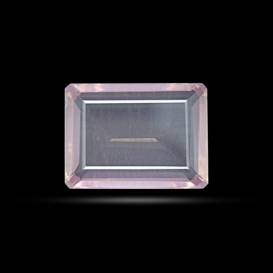 Brazillian Rose Quartz Large Faceted Fine Gemstone