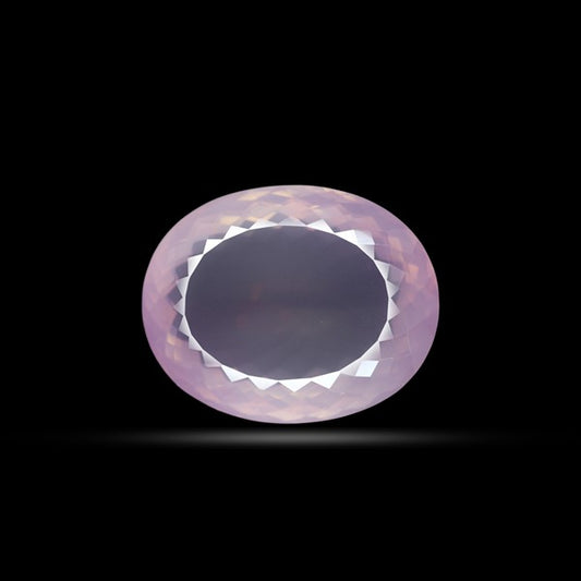 Brazillian Rose Quartz Large Faceted Fine Gemstone
