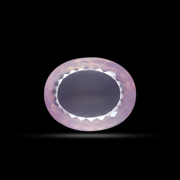 Brazillian Rose Quartz Large Faceted Fine Gemstone