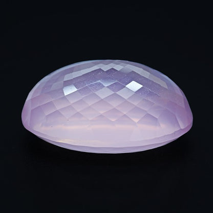 Brazillian Rose Quartz Large Faceted Fine Gemstone
