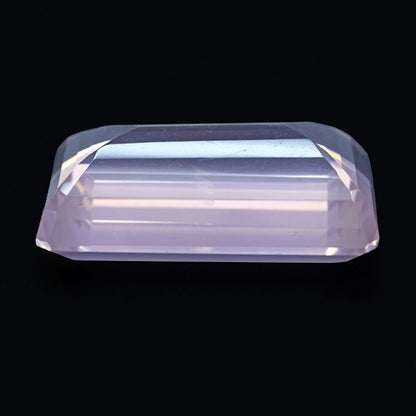 Brazillian Rose Quartz Large Faceted Fine Gemstone