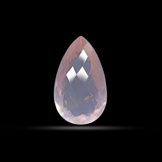 Brazillian Rose Quartz Large Faceted Fine Gemstone