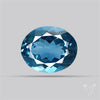 AAA London Blue Topaz Faceted Fine Gemstone