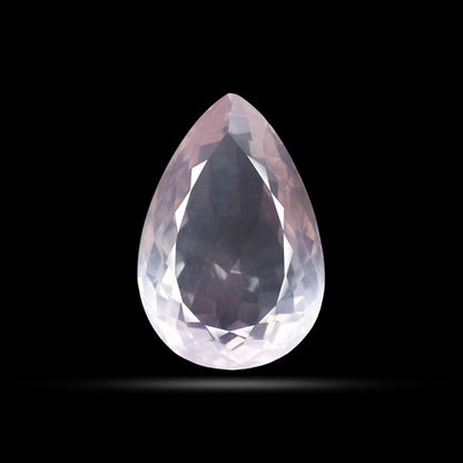 Brazillian Rose Quartz Large Faceted Fine Gemstone