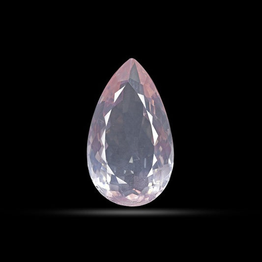 Brazillian Rose Quartz Large Faceted Fine Gemstone