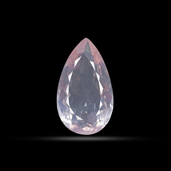 Brazillian Rose Quartz Large Faceted Fine Gemstone
