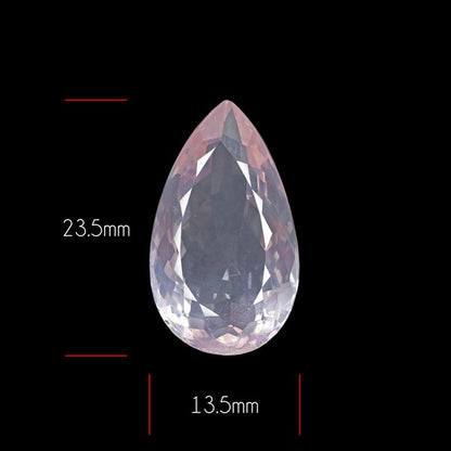 Brazillian Rose Quartz Large Faceted Fine Gemstone