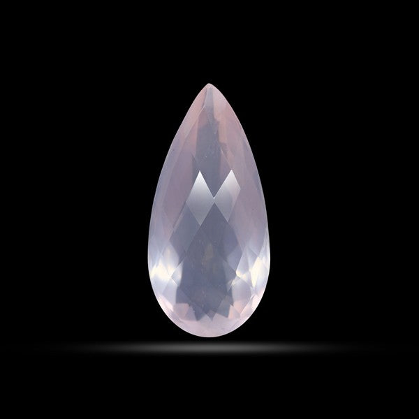Brazillian Rose Quartz Large Faceted Fine Gemstone
