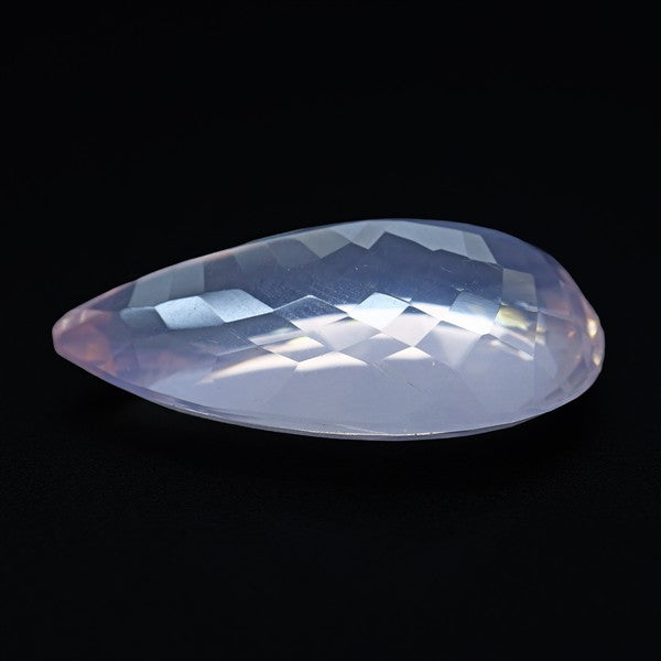 Brazillian Rose Quartz Large Faceted Fine Gemstone