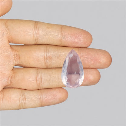 Brazillian Rose Quartz Large Faceted Fine Gemstone