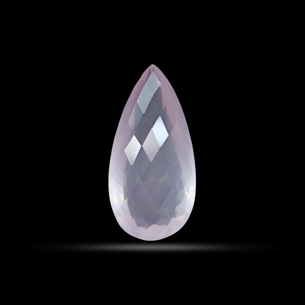 Brazillian Rose Quartz Large Faceted Fine Gemstone