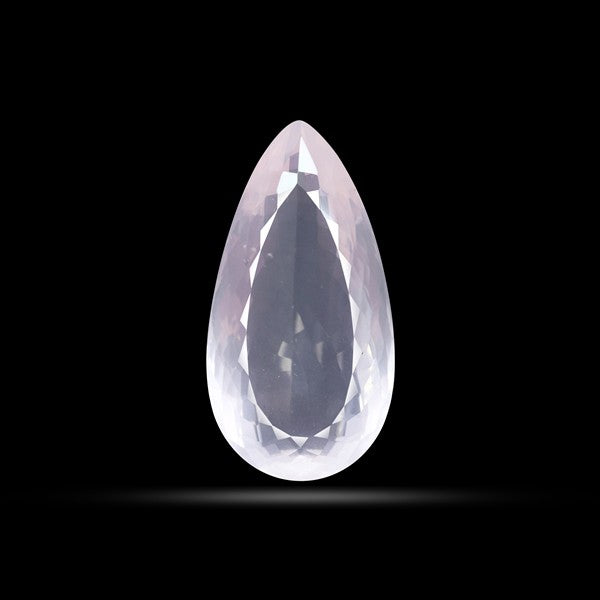 Brazillian Rose Quartz Large Faceted Fine Gemstone