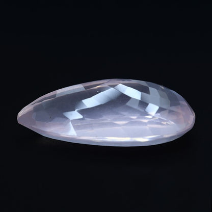 Brazillian Rose Quartz Large Faceted Fine Gemstone