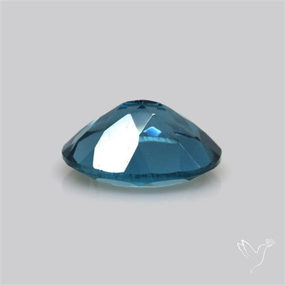 AAA London Blue Topaz Faceted Fine Gemstone