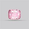 Pink Tourmaline Intaglio Reverse Carving Faceted Fine Gemstone