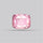 Pink Tourmaline Intaglio Reverse Carving Faceted Fine Gemstone