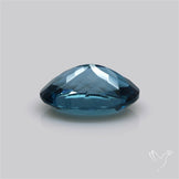 AAA London Blue Topaz Faceted Fine Gemstone