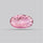 Pink Tourmaline Intaglio Reverse Carving Faceted Fine Gemstone