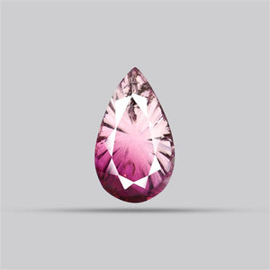 Pink Tourmaline Intaglio Reverse Carving Faceted Fine Gemstone