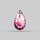 Pink Tourmaline Intaglio Reverse Carving Faceted Fine Gemstone