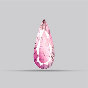 Pink Tourmaline Intaglio Reverse Carving Faceted Fine Gemstone