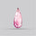 Pink Tourmaline Intaglio Reverse Carving Faceted Fine Gemstone